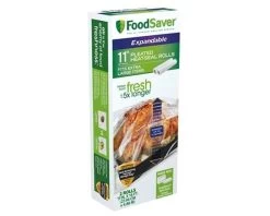 Foodsaver Roll 11" Expandable Heat-Seal Rolls - 2pk
