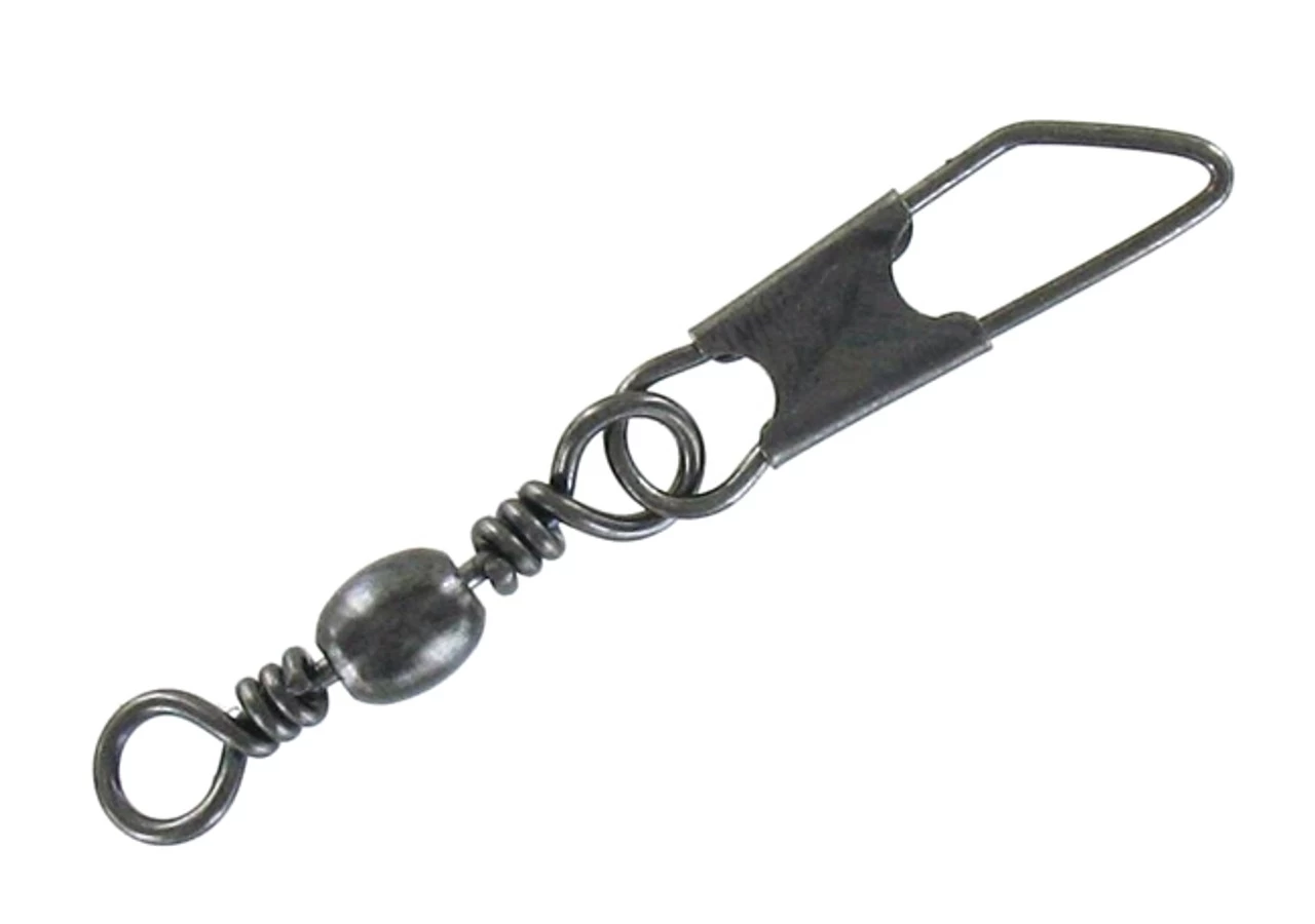 Pitbull Tackle Brass Barrel Swivel W/ Safety Snap 3 Pitbull Tackle Brass Barrel Swivel W/ Safety Snap