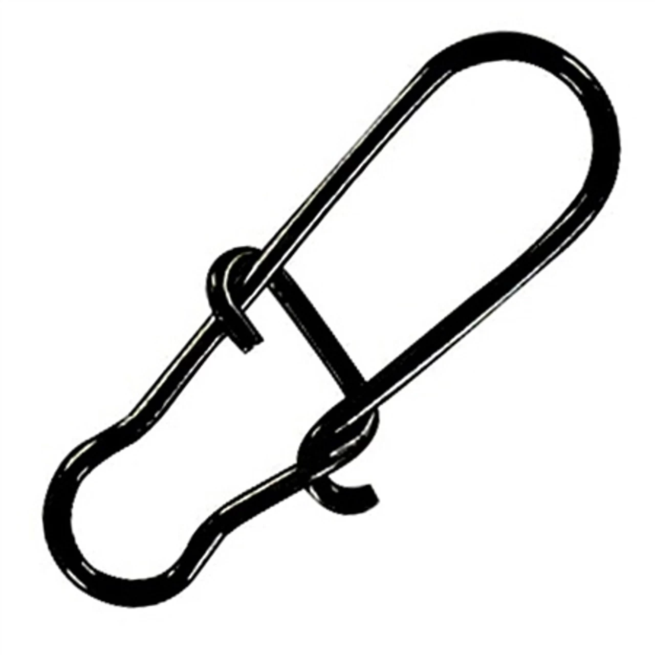 Pitbull Tackle Black Stainless Steel Duolock Snap 3 Pitbull Tackle Black Stainless Steel Duolock Snap