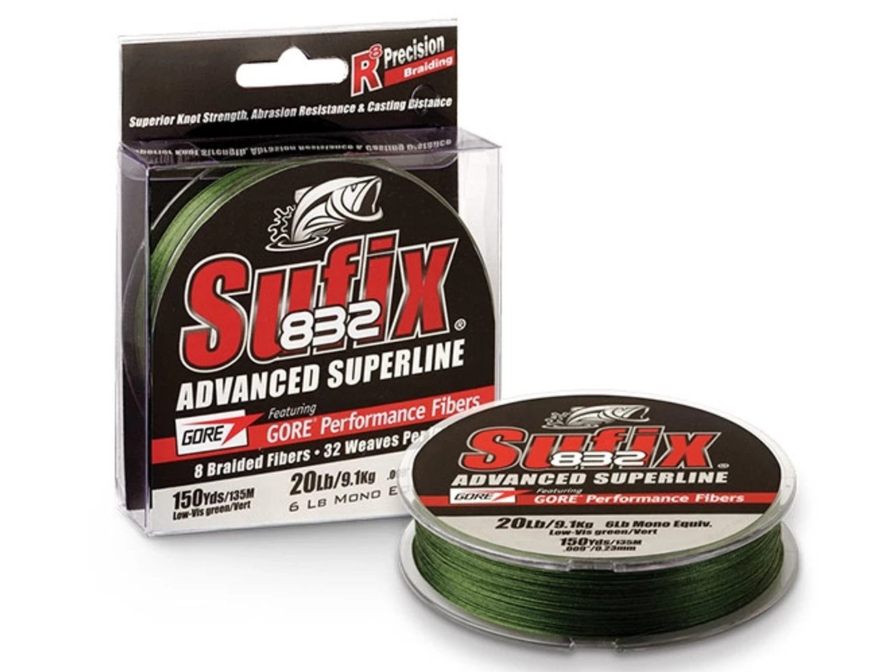 Sufix 832 Braided Superline 300yd Spool 3 Sufix 832 Braided Superline 300yd Spool