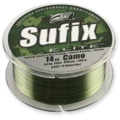Sufix Elite Camo Monofilament Line 330yd Spool -Fishing Supplies Store sufix elite camo mf 2 43678.1628118276
