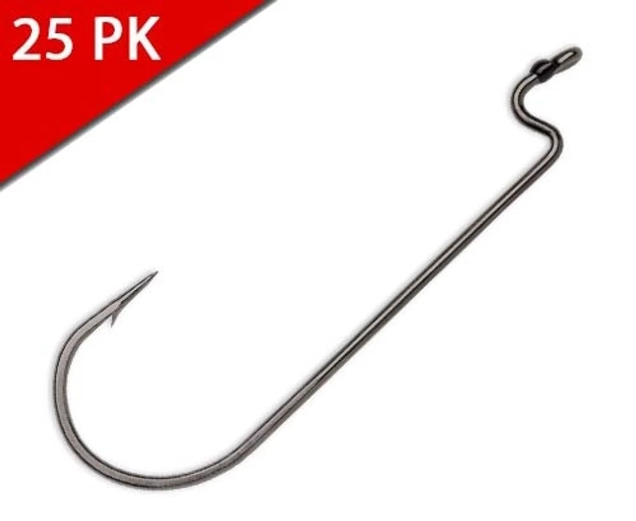 VMC "Ike Approved" Worm Hook - 25 Pack 3 VMC "Ike Approved" Worm Hook - 25 Pack
