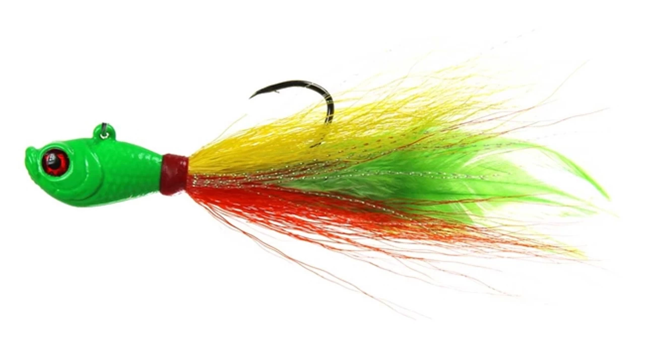 Pitbull Tackle Bucktail Jig (7 Sizes) 3 Pitbull Tackle Bucktail Jig (7 Sizes)